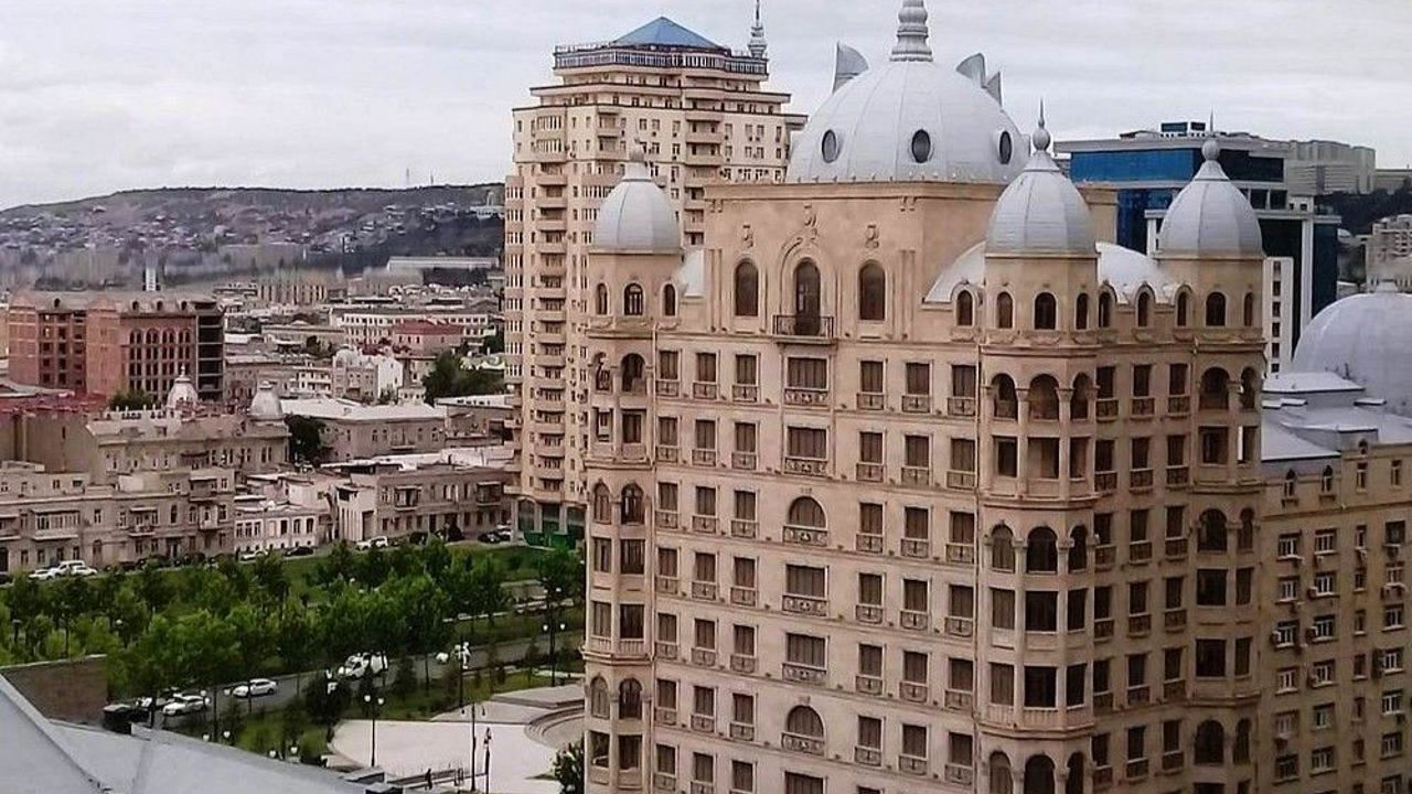 Aserbajdsjan Baku Central Park Hotel Facade