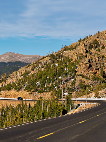 Trail Ridge Road i 3.713m højde