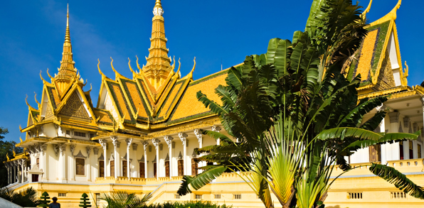 Grand Palace i Phnom Penh