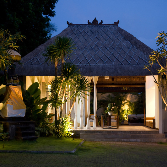 bali - sanur - mahagiri villas sanur front lobby 1