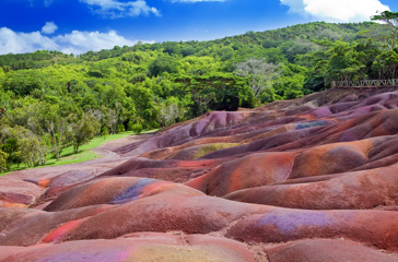 mauritius - mauritius seven color land