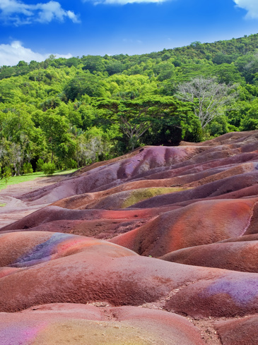 mauritius - mauritius seven color land