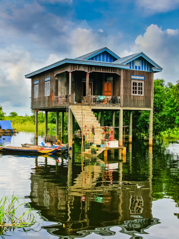 Hus på pæle, Tonle Sap-søen