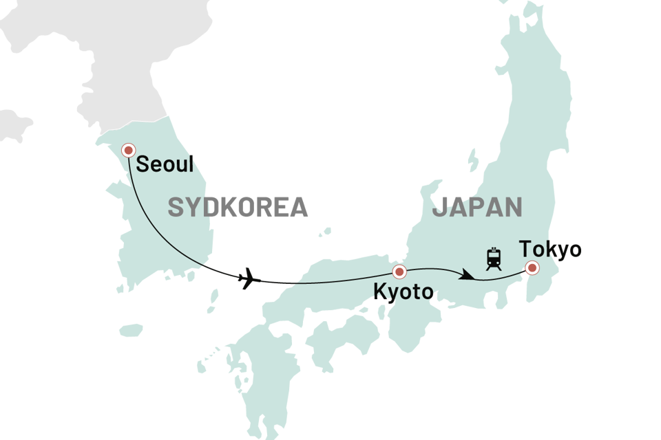 Sydkorea Storby Og Kultur