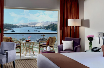 Egypten Aswan Movenpick Elephantine Resort Vaerelse