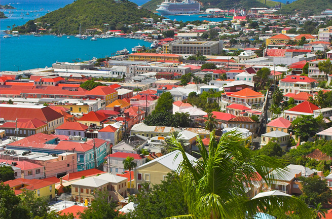 dansk vestindien - st thomas charlotte amalie