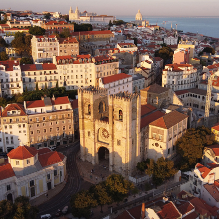 Vi skal bl.a. på byvandring i Lissabon...