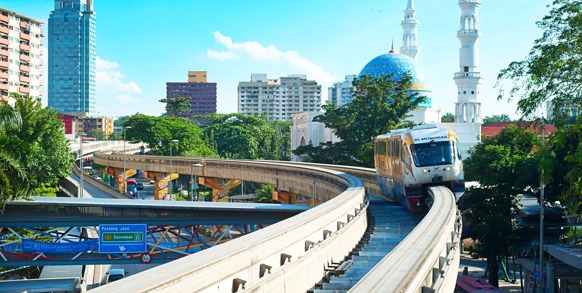 Skytrain i Kuala Lumpur