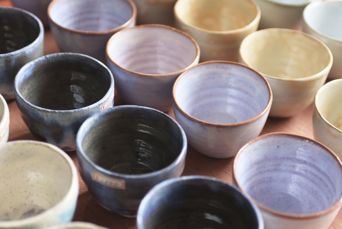 Japan Hagi Skaale Kopper Keramik
