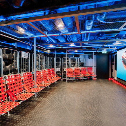 Skibets launch pad