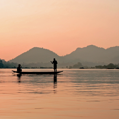 Vietnam - mekong floden_baad_solnedgang_01