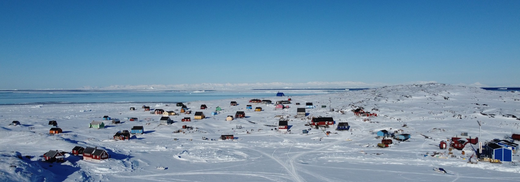Oqaatsut Udflugt Vinter Landskab