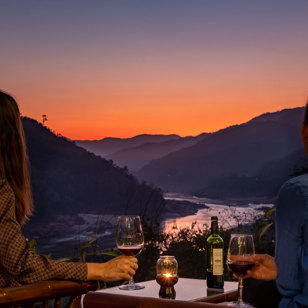Sanctuary Pakbeng Lodge Sunset