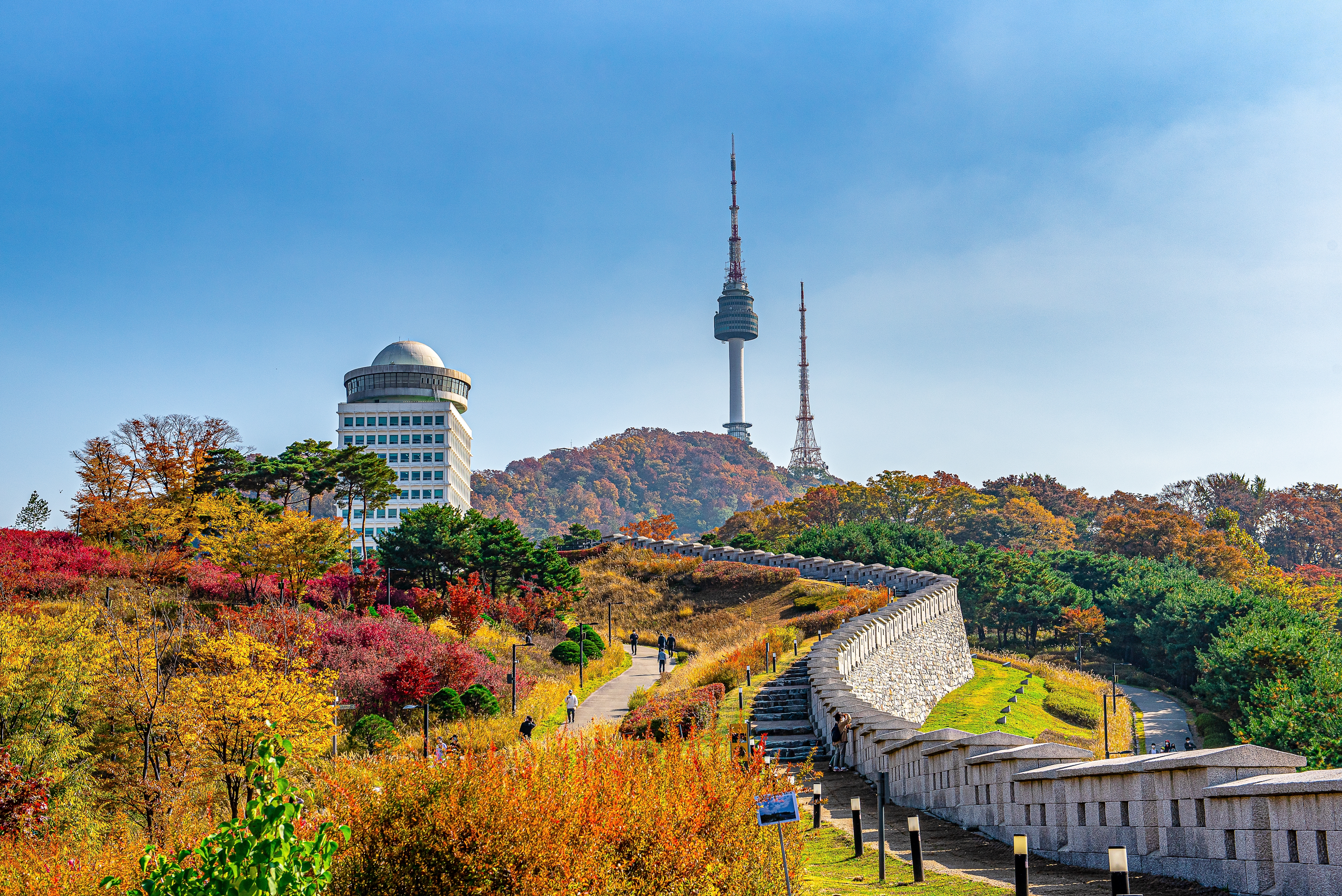 Seoul Tower Castle Wall