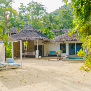 thailand - Koh yao paradise_pool villa værelse_have_01