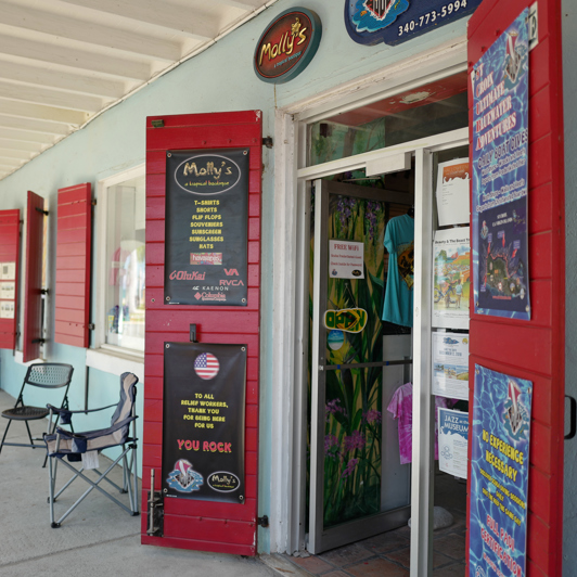 de vestindiske øer - galleri - st croix_frederiksted_gade_byliv_05