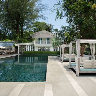 Lone Pine Resort Pool Område