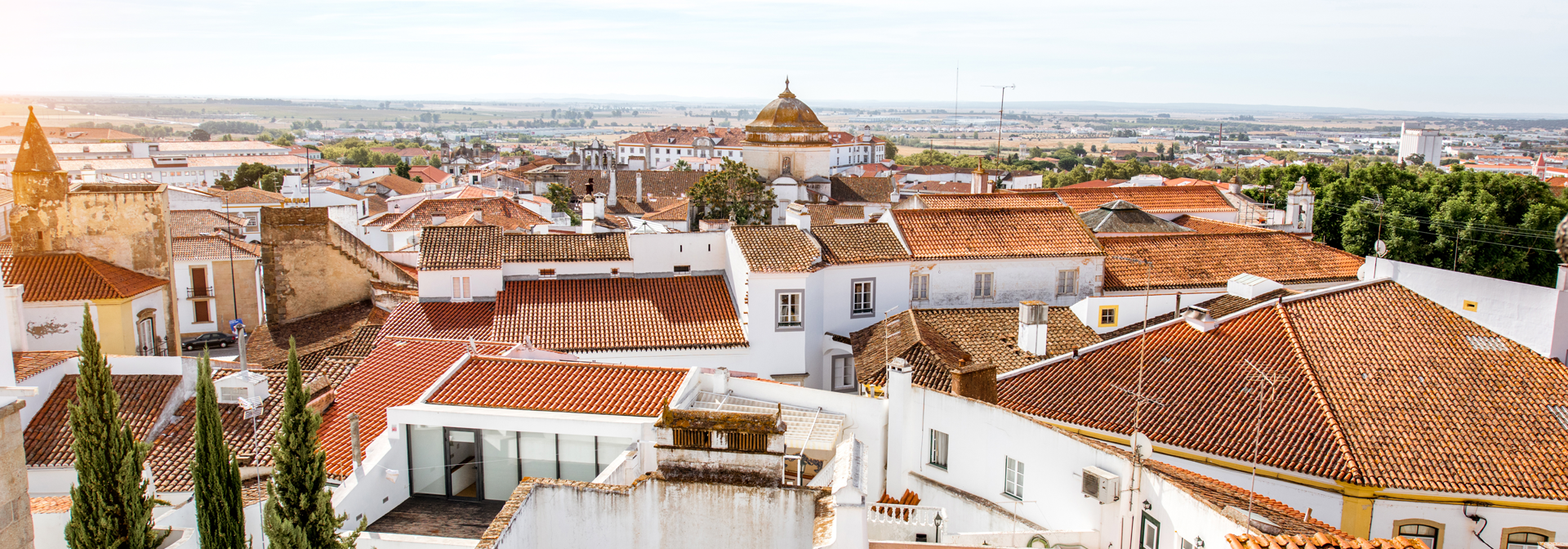 Evora Portugal Skyline