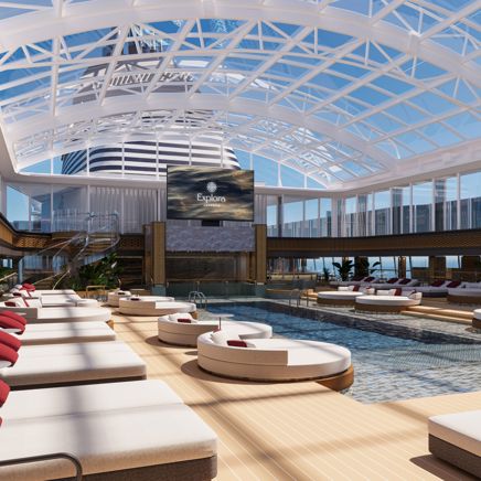 Explora Journeys Pool EXPLORA III IV Conservatory Pool Bar