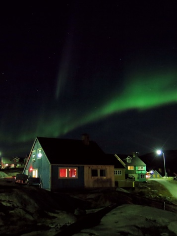 Nætter, der danser grønt