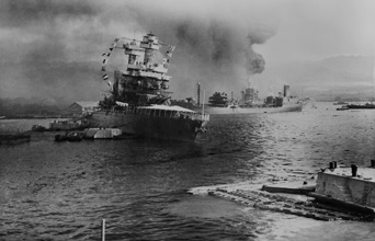 ...for japanernes angreb her i 1941, som dræbte 2.400 amerikanere.