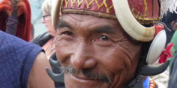 India Nagaland Hornbill Festival Man