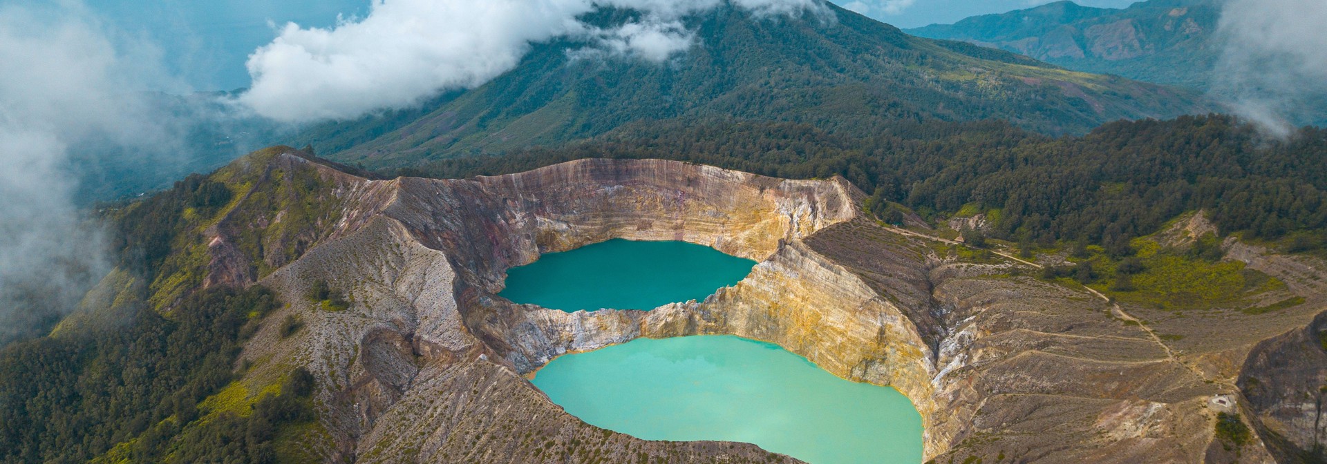 Kelimutu Kraterne Flores Bali