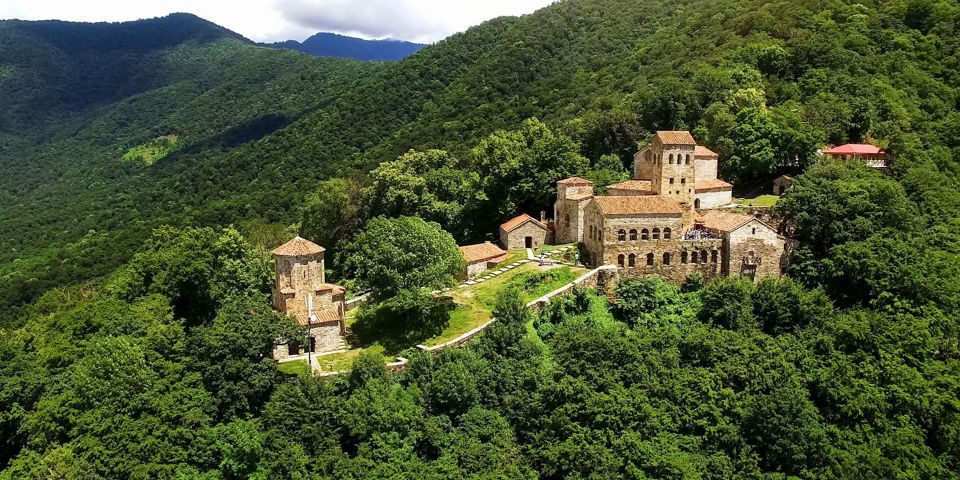 Georgia Nekresi Monastery Among Gree Trees