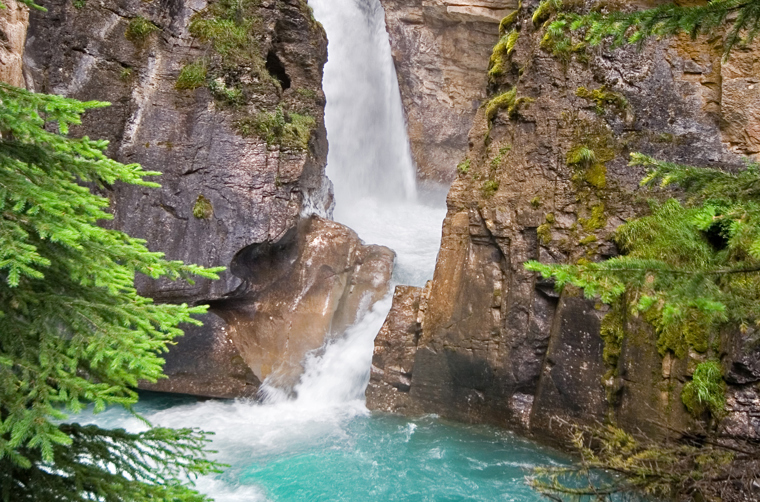 canada - banff nationl park_johnston canyon_vandfald_01_hf