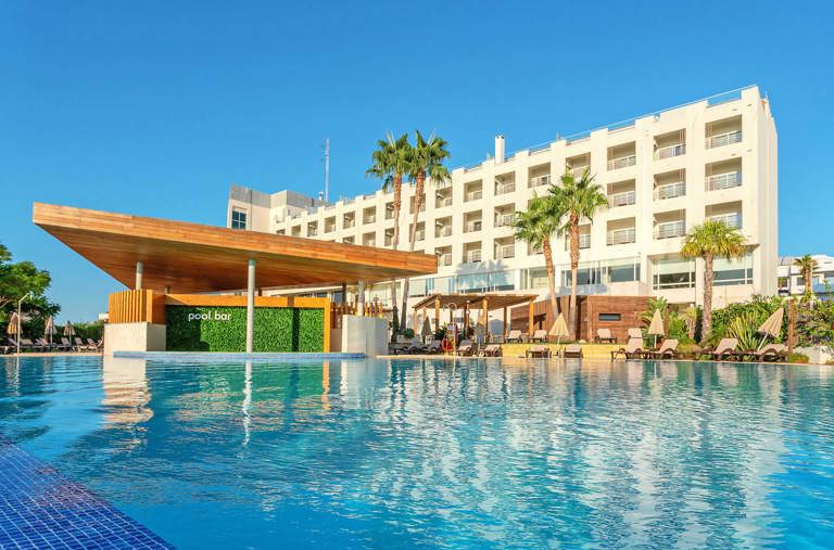 Pool And Hotel