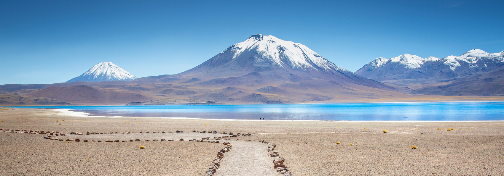 Atacama Laguna Miscanti Vulkaner