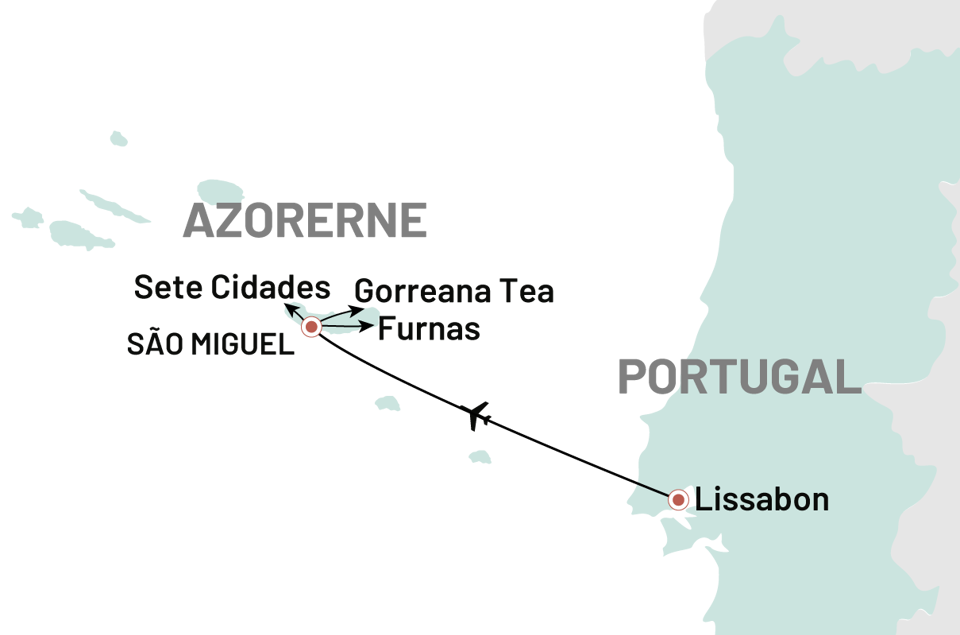 Azorerne Familieferie Paa Azorerne 2025