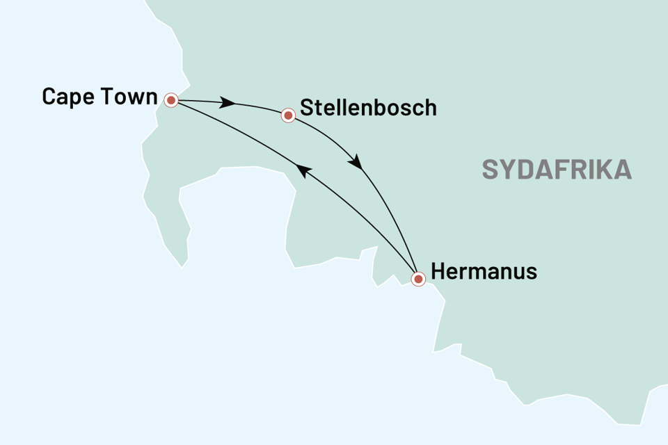 Sydafrika FIT Cape Town Vinlandet Hvaler