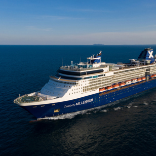 Herefter er vi klar til krydstogt med Celebrity Millennium