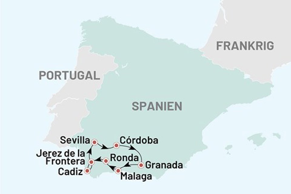 Andalusiens Hojdepunkter Rettet