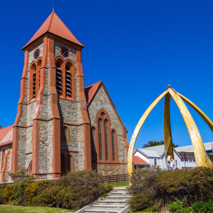 Port Stanleys domkirke.