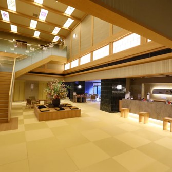Reception Tennen Onsen Dandannoyu Oyado