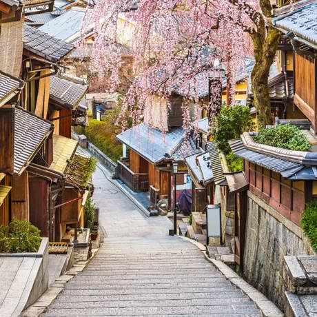 Higashiyama Distrikt Kyoto