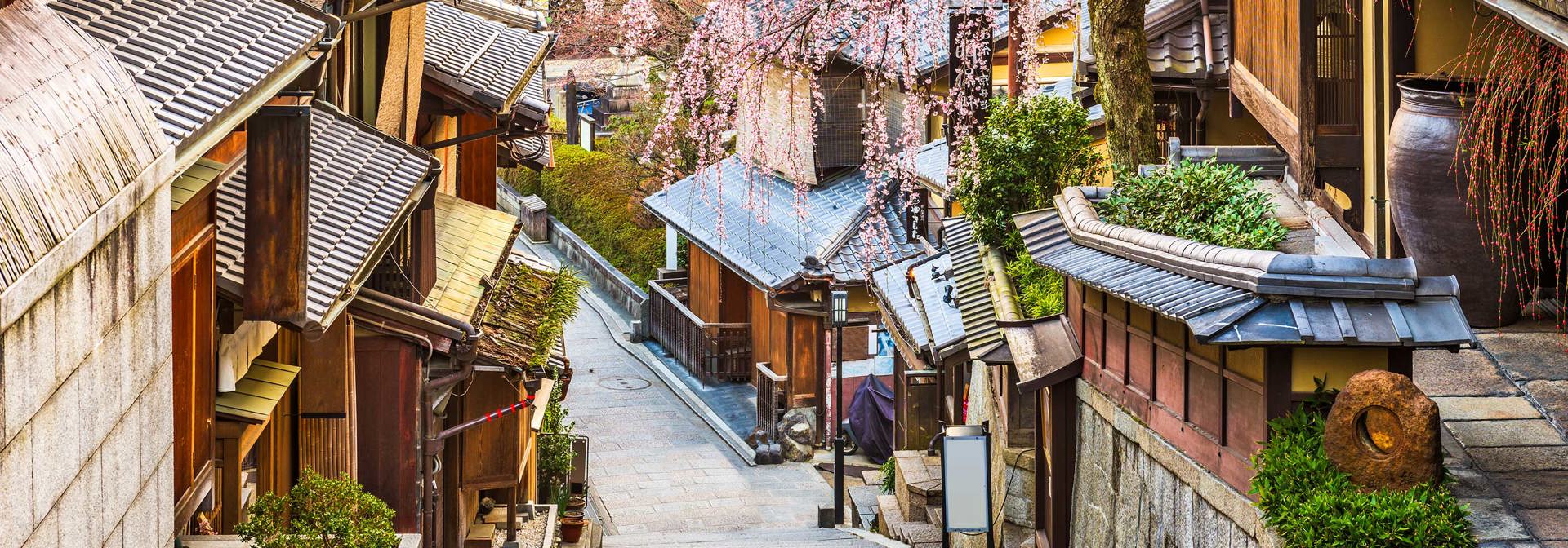 Higashiyama Distrikt Kyoto