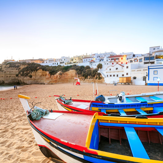 Portugal Algarve Carvoeiro Strand