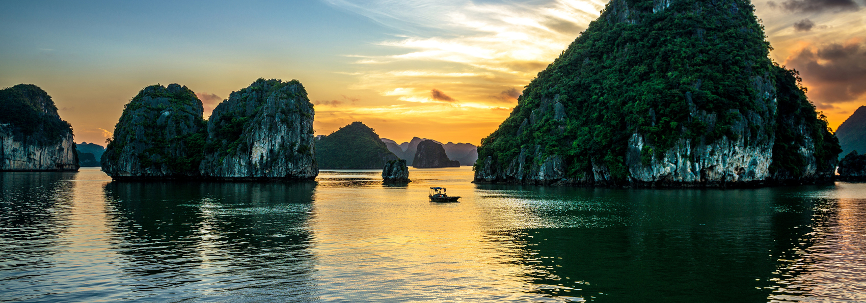 Vietnam - halong bugten_sunset_01