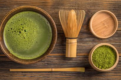 Matcha Te Og Pulver