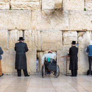 I Jerusalem besøger vi Grædemuren