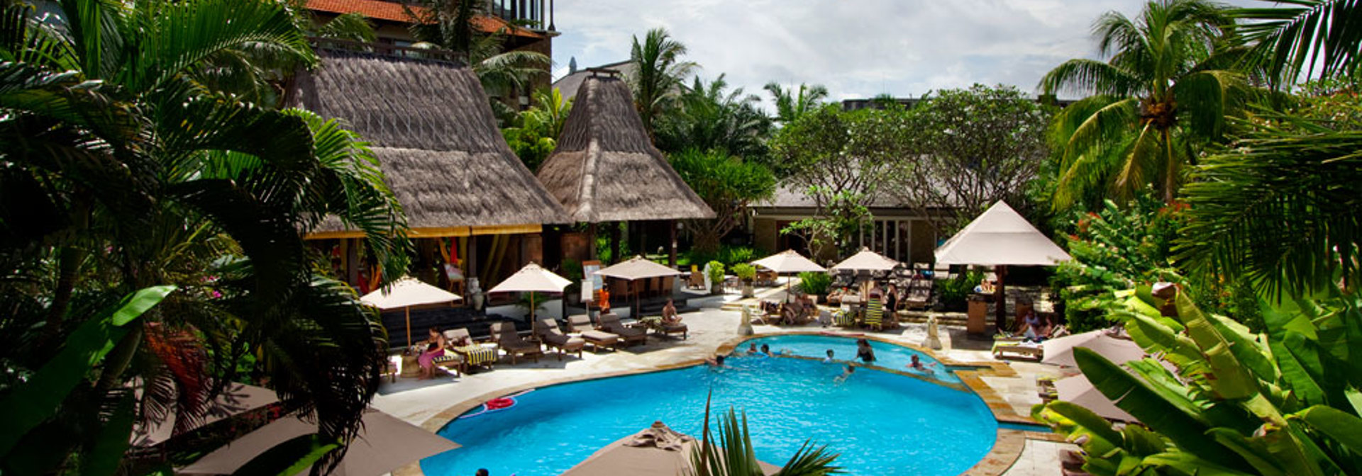 bali - kuta - ramayana hotel kuta bali main pool bird view