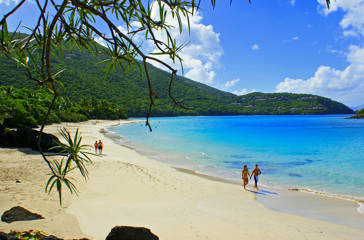 dansk vestindien - st thomas cinnamon Bay hele stranden