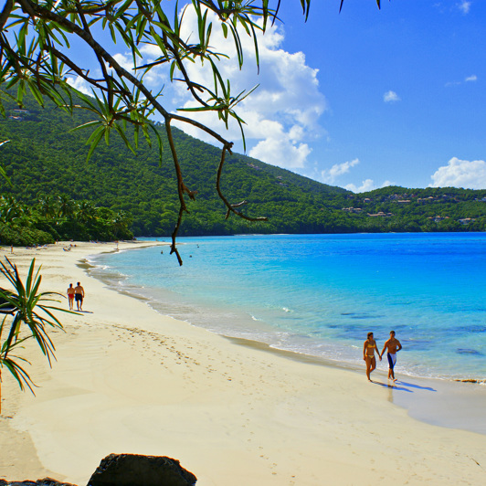 dansk vestindien - st thomas cinnamon Bay hele stranden