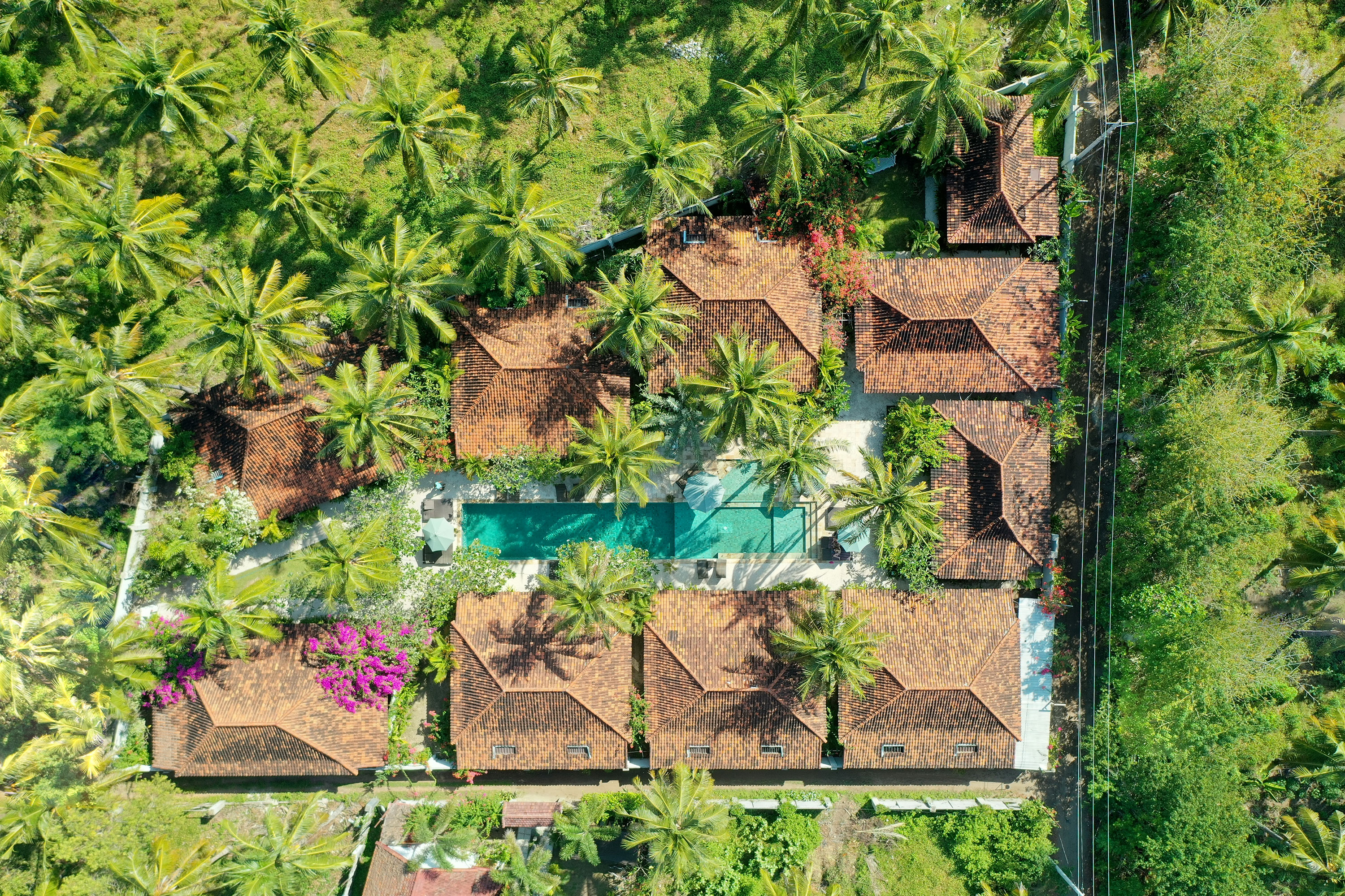 Drone View Of Belukar