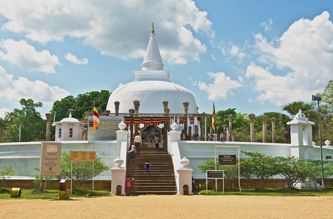 sri lanka - Anuradhapura_tempel_01