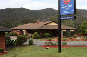 australien - grampians national park - comfort inn country plaza halls gap_facade_01