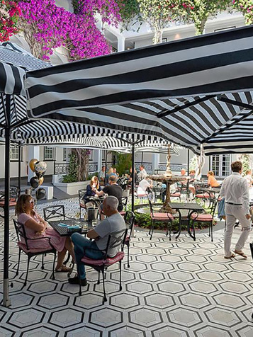 Winchester Boutique Hotel Terrasse01